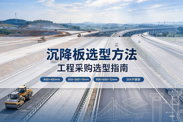 元氏沉降板选择方法
