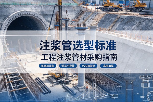 元氏注浆管选型标准