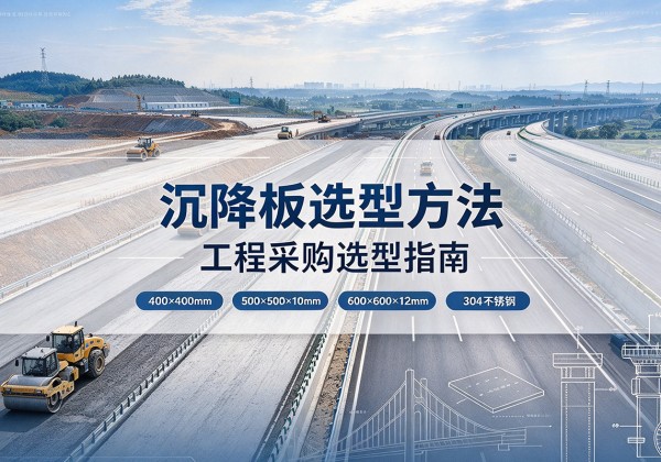 元氏沉降板选择方法